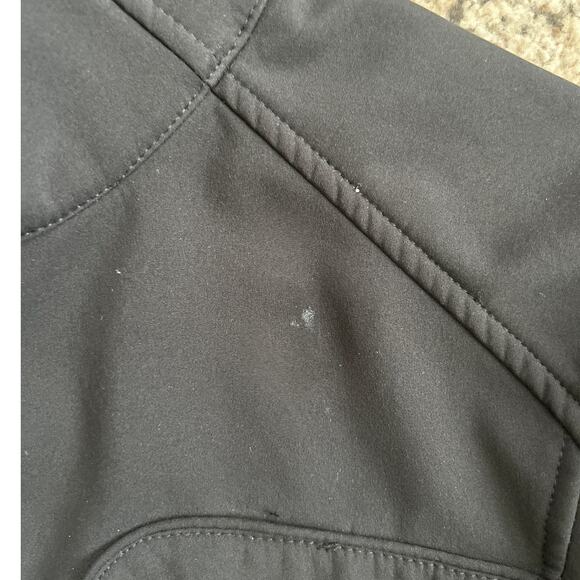 Horseware Ireland Soft Shell Black Jacket Size XS Riding Equestrian Flaw - Picture 7 of 9